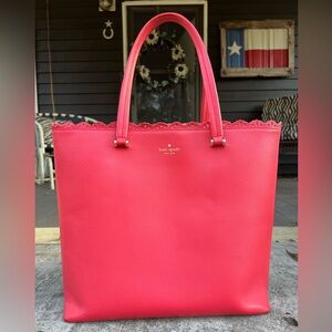 Kate Spade Coral Pink Tote